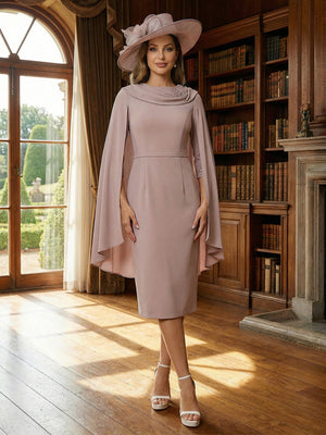 Chiffon Scoop Neck Mother of the Bride Dresses
