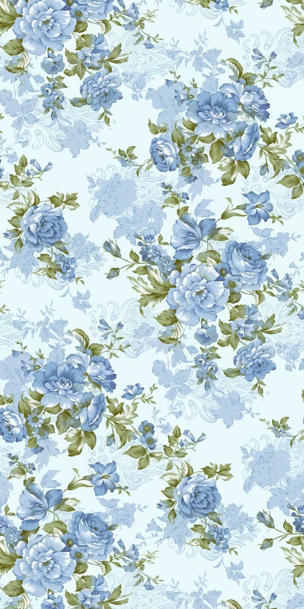 Cowl Neck Tulle Tiered Floral Print A Line Prom Dresses with Slit