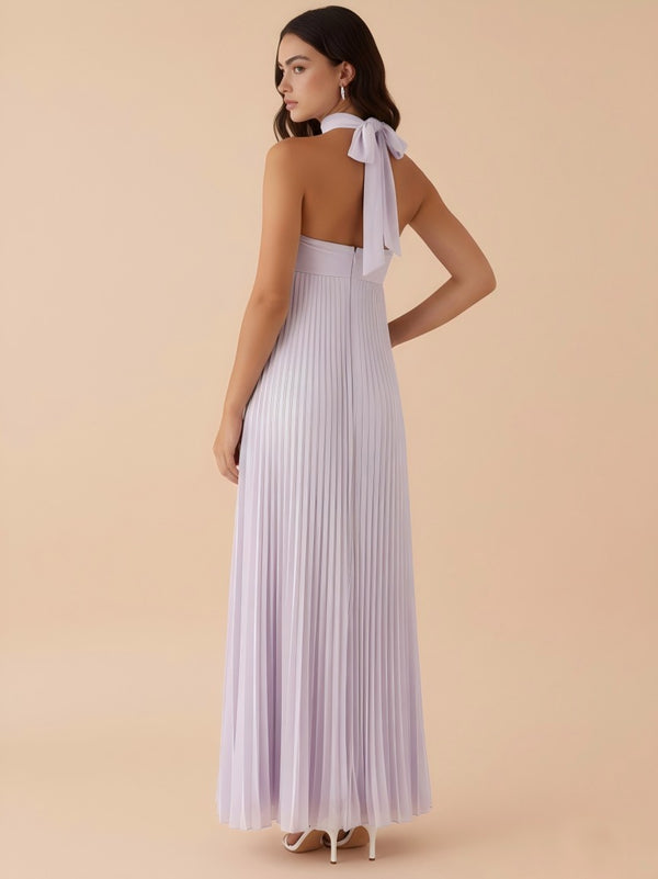 Strapless Pleated Chiffon A Line Bridesmaid Dresses with Scarf
