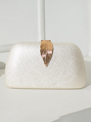 Geometric Elegant Leaf PU Handbags