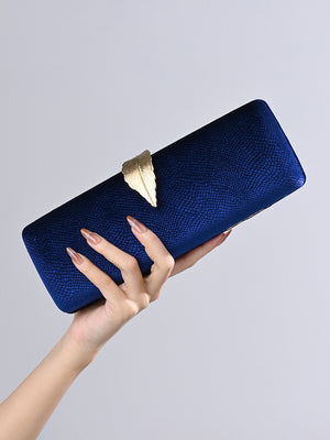 Geometric Daily Diamond Grid Leaf PU Handbags