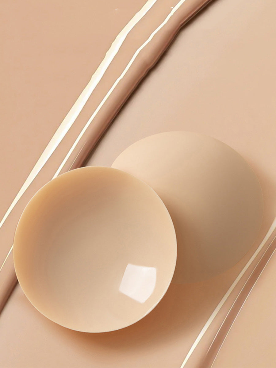 Round Daily Breathable Invisible Seamless Silicone Cover
