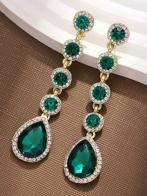 Women's Classic Alloy Beadings Long Earrings